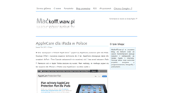 Desktop Screenshot of mackofff.waw.pl